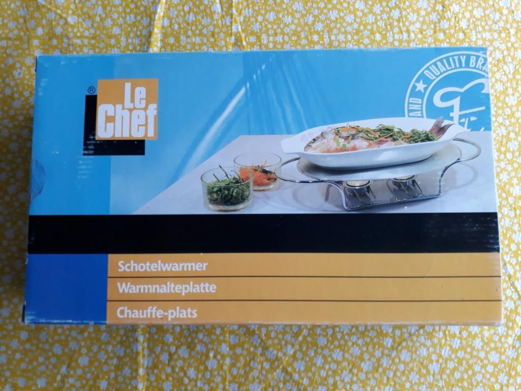 schotelwarmer Le Chef, Ophalen of Verzenden, Nieuw