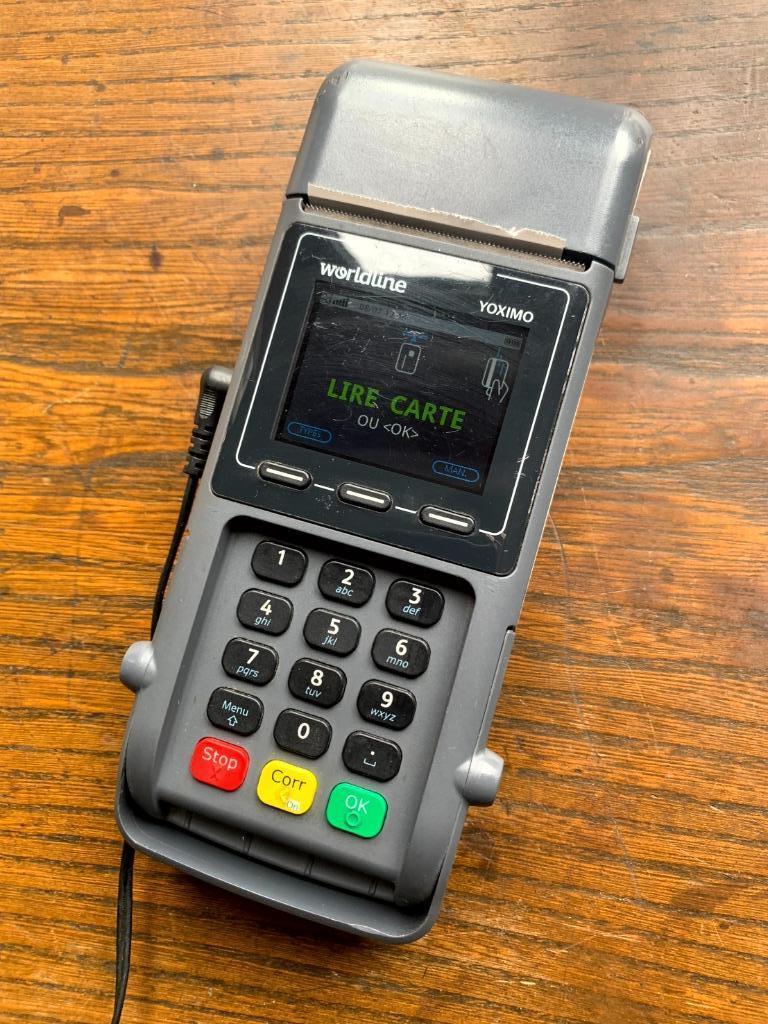 Terminal de paiement Worldline Yoximo, Ophalen