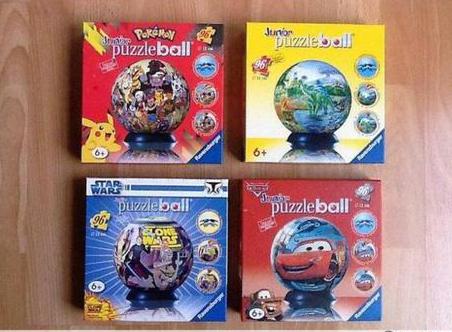 Puzzelballen 96 stukjes, Ophalen of Verzenden
