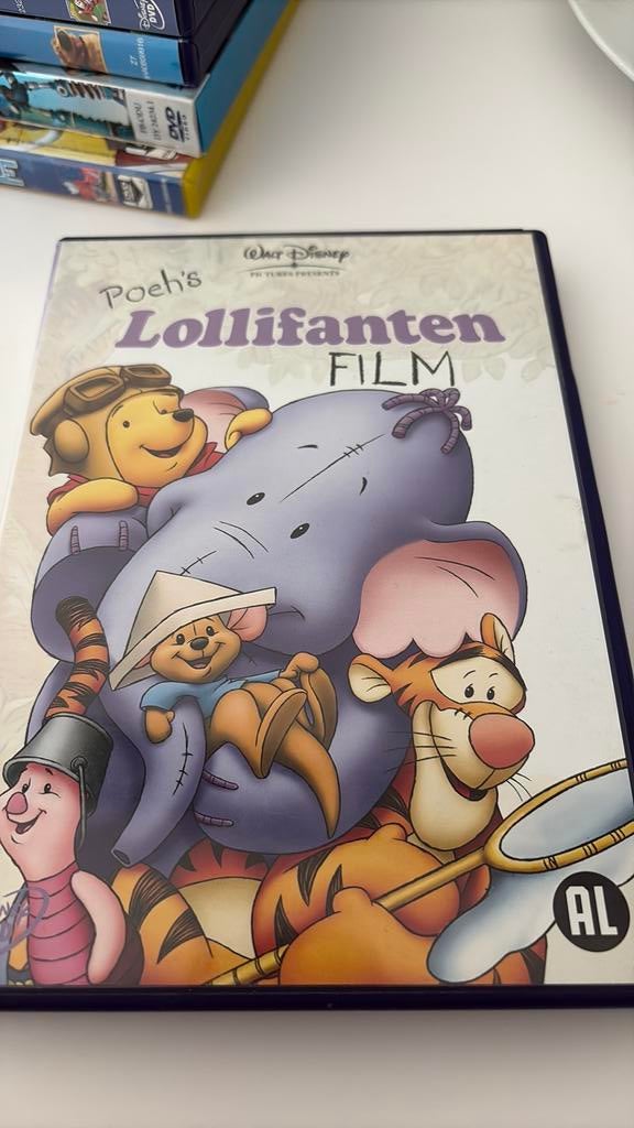 DVD Poeh’s Lollifanten Film, Cd's en Dvd's, Ophalen of Verzenden, Zo goed als nieuw