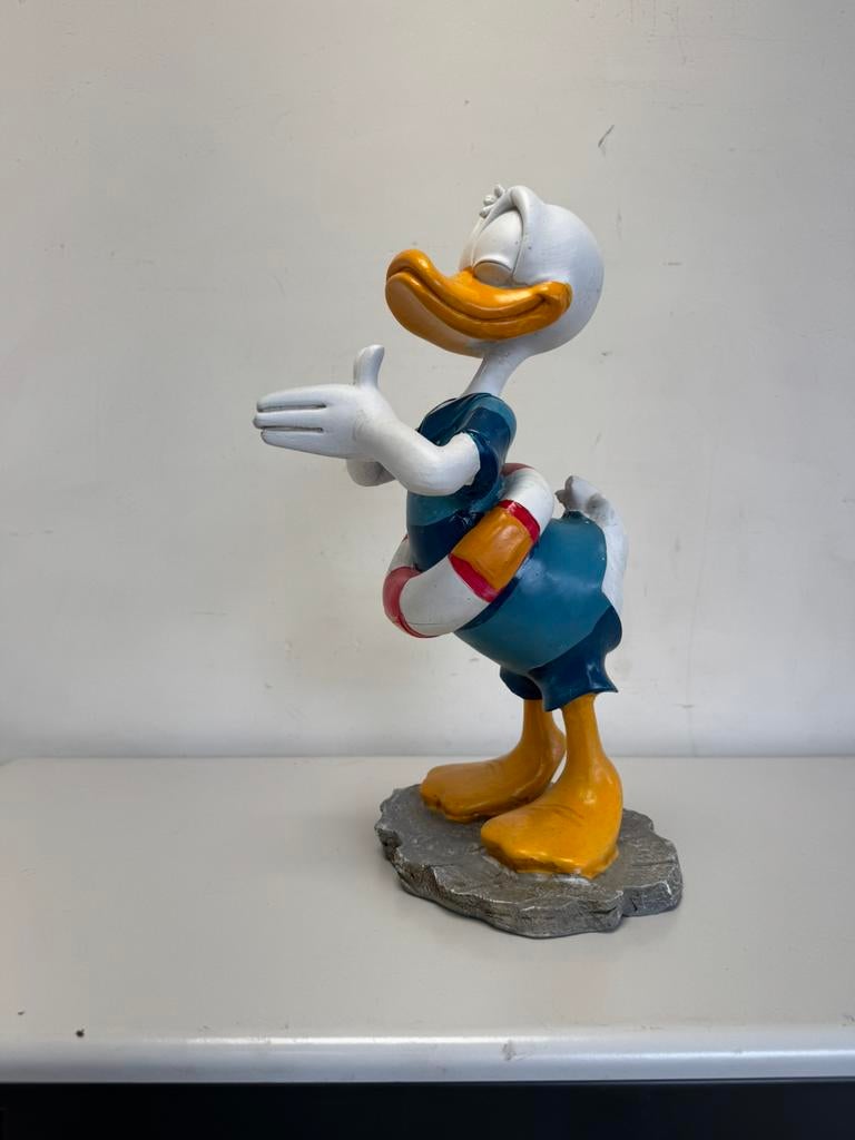 Disney Donald Duck beeld, Verzamelen, Ophalen, Donald Duck, Gebruikt, Beeldje of Figuurtje