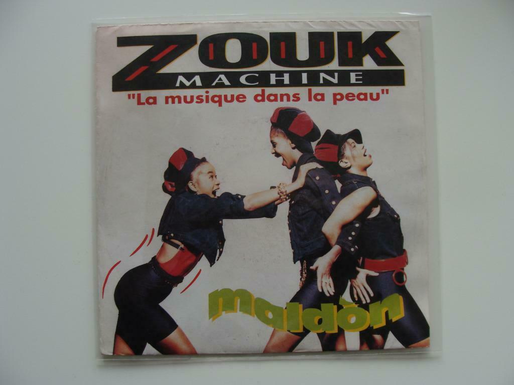 Zouk Machine ‎– Maldòn (La Musique Dans La Peau) (1989), Cd's en Dvd's, Vinyl Singles, Ophalen of Verzenden, Wereldmuziek