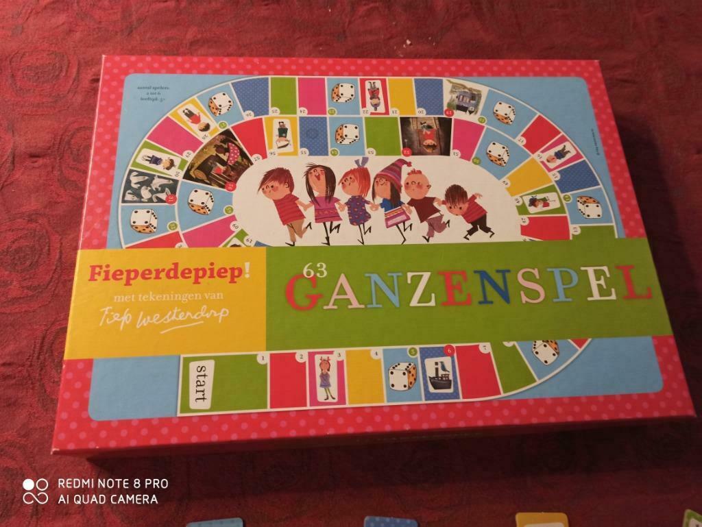 Ganzenspel, Ophalen