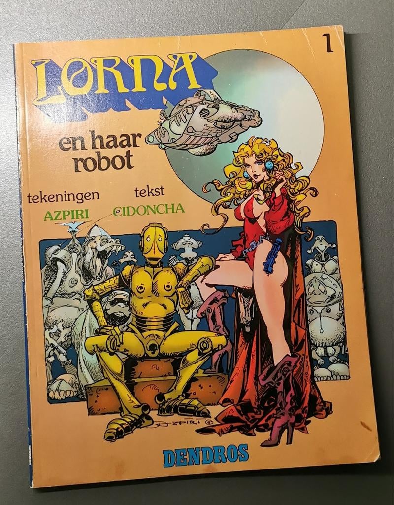 Strip Lorna en haar robot, Boeken, Ophalen of Verzenden