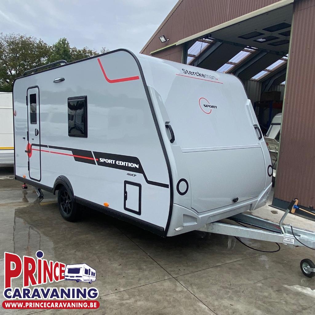 Sterckeman Sport Edition 410 CP 2025 - Prince Caravaning, Sterckeman, Reservewiel, Bedrijf, Tot en met 3