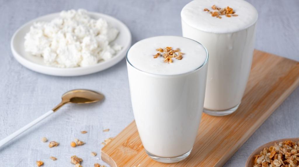 Lait, kéfir, champagne, lait/kéfir frais, probiotiques I, Enlèvement