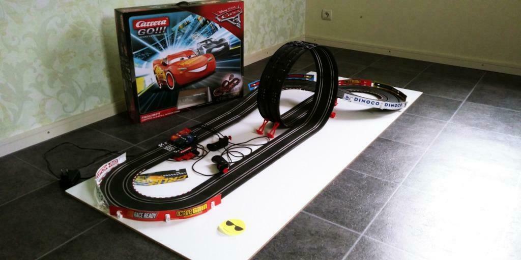 Carrera racebaanset Go! Cars, Kinderen en Baby's, Speelgoed | Racebanen, Ophalen, Racebaan, Zelf te bouwen, Carrera