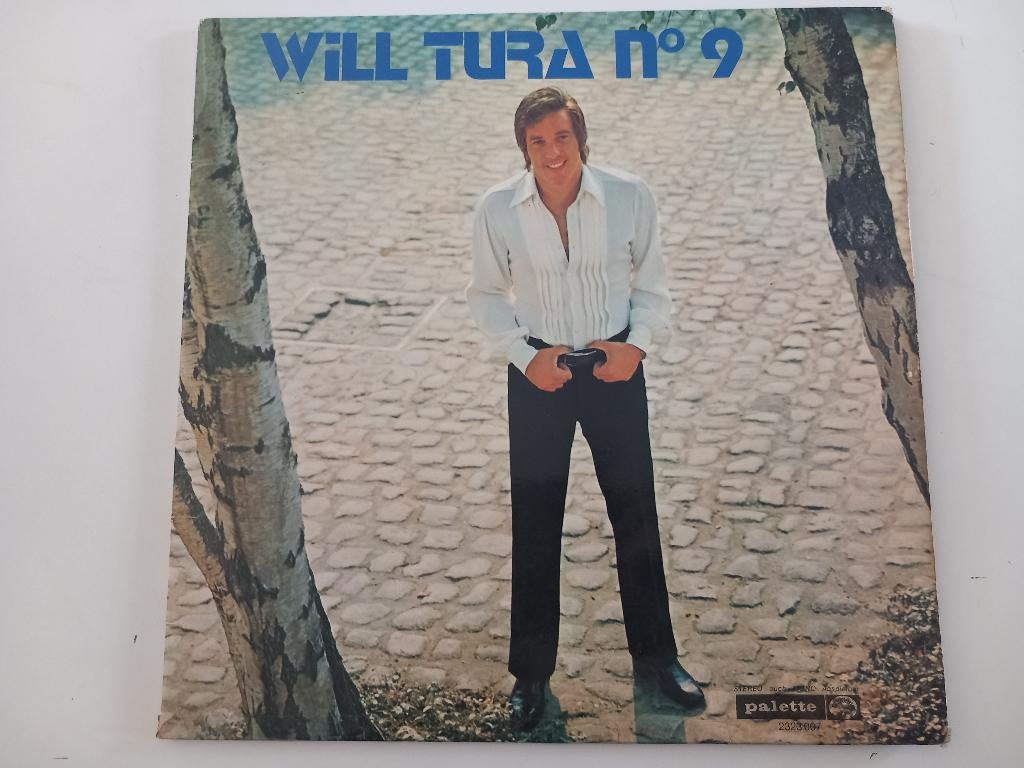 Vinyl LP Will Tura N9 Levenslied Schlager Belpop Pop, Ophalen of Verzenden, 12 inch, Levenslied of Smartlap