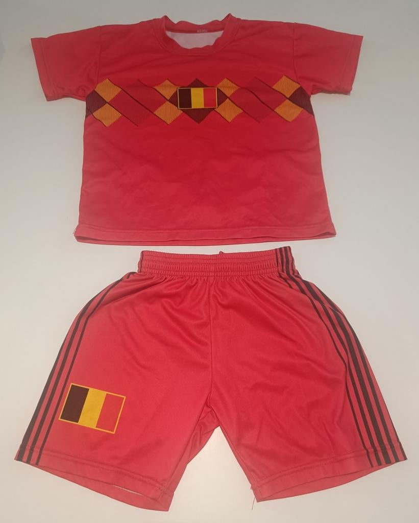 Voetbaltenue België STAF 110, Kinderen en Baby's, Ophalen of Verzenden, Gebruikt, Jongen, Setje