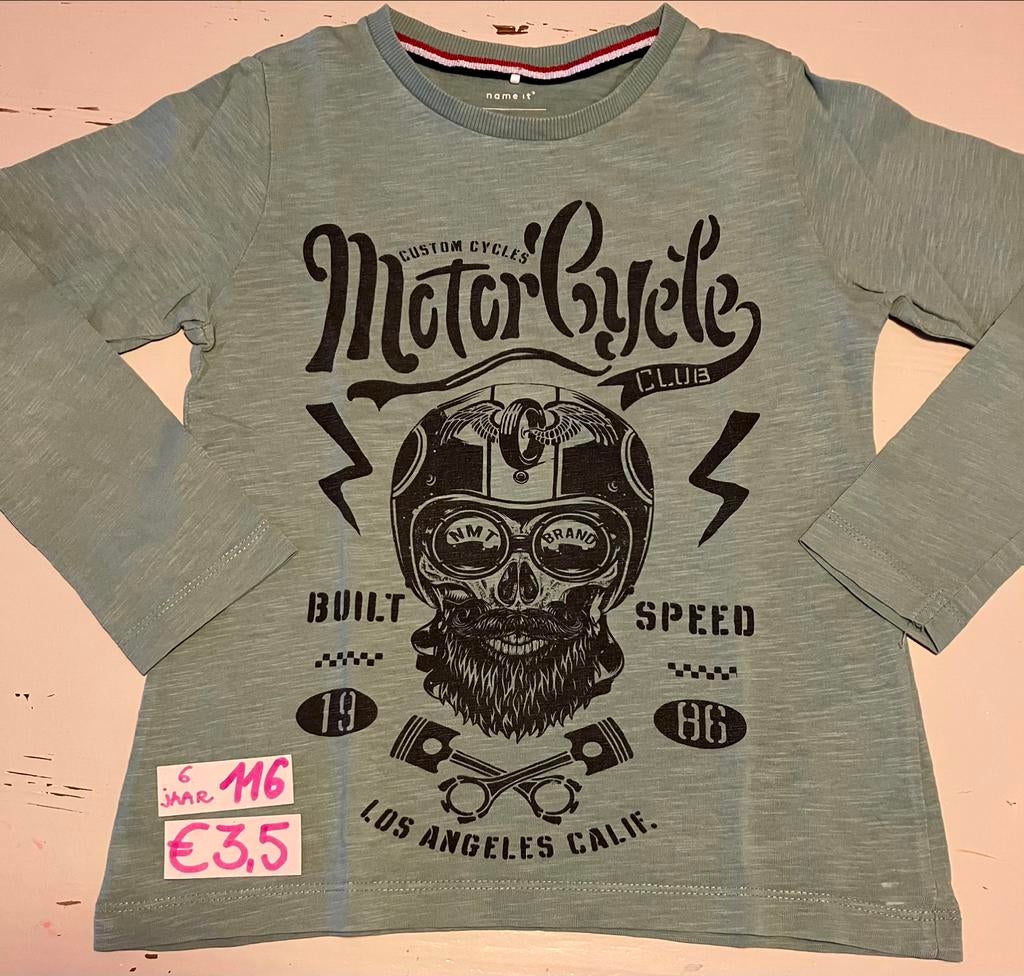T shirt Name it maat 116 als nieuw, Ophalen of Verzenden