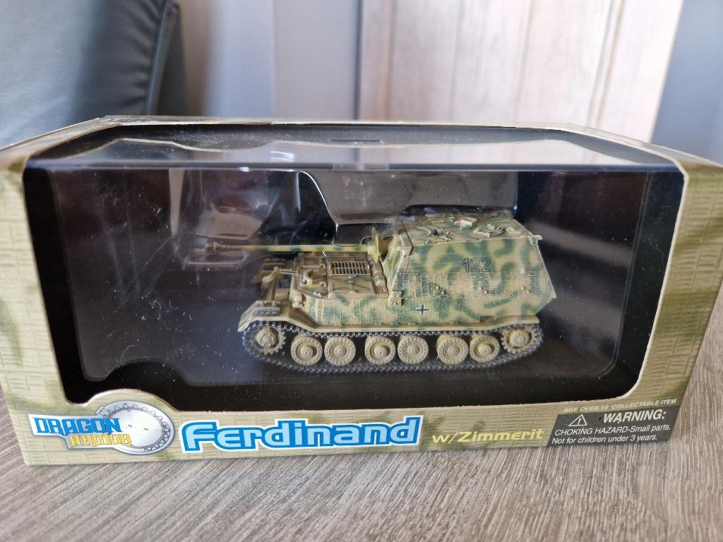 Dragon Armor 60124 Ferdinand w/Zimmerit Eastern Front 1943, Enlèvement ou Envoi, Armée de terre, Miniature ou Figurine