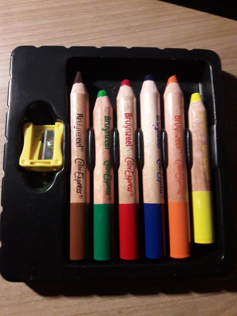 Crayons de couleur Bruynzeel, Enlèvement ou Envoi, Utilisé, Crayon ou Feutre