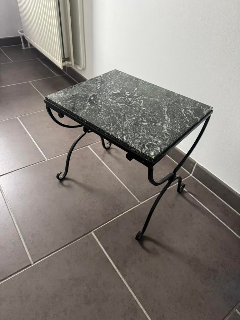 Bijzet tafeltje marmer, Huis en Inrichting, Ophalen, Zo goed als nieuw