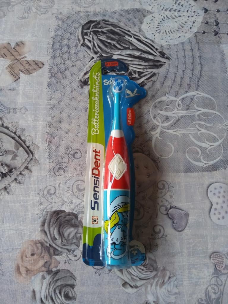 Smurfin tandenborstel, Ophalen of Verzenden, Nieuw, Smurfin, Gebruiksvoorwerp
