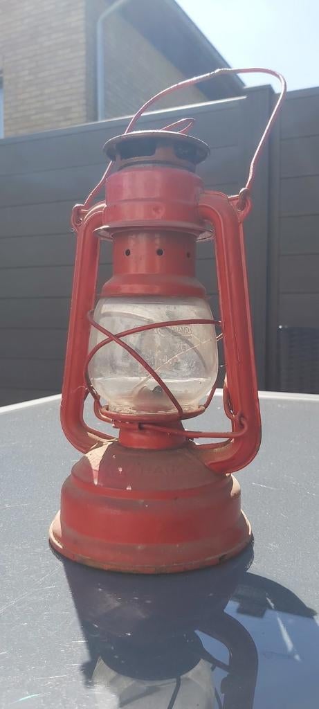Mijnwerkerslamp, Ophalen