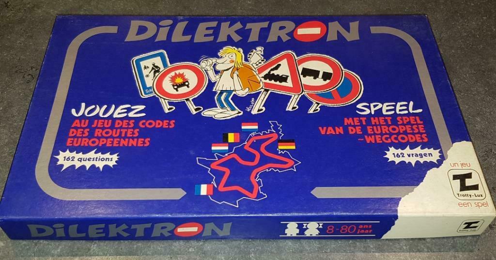 Dilektron verkeer - vintage jaren 80, Een of twee spelers, Ophalen, Zo goed als nieuw