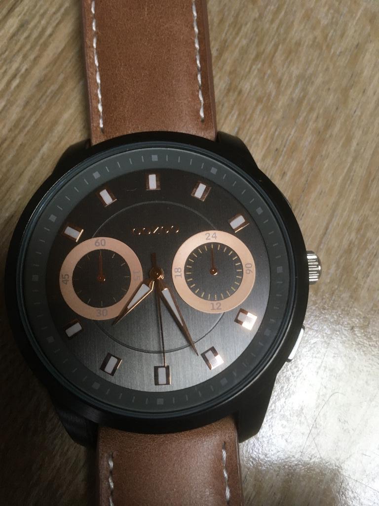 OOZOO herenuurwerk, Montre-bracelet, Autres marques, Enlèvement ou Envoi, Cuir