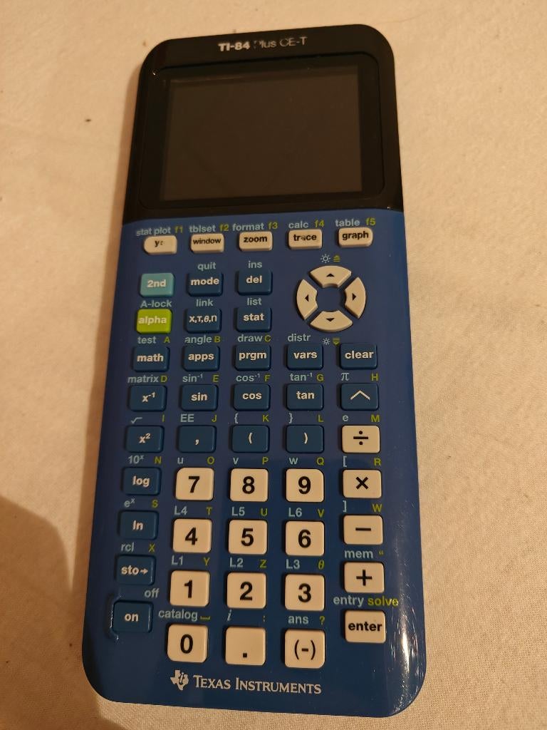 Texas Instruments TI-84 Plus CE-T, Diversen, Ophalen, Grafische rekenmachine, Gebruikt