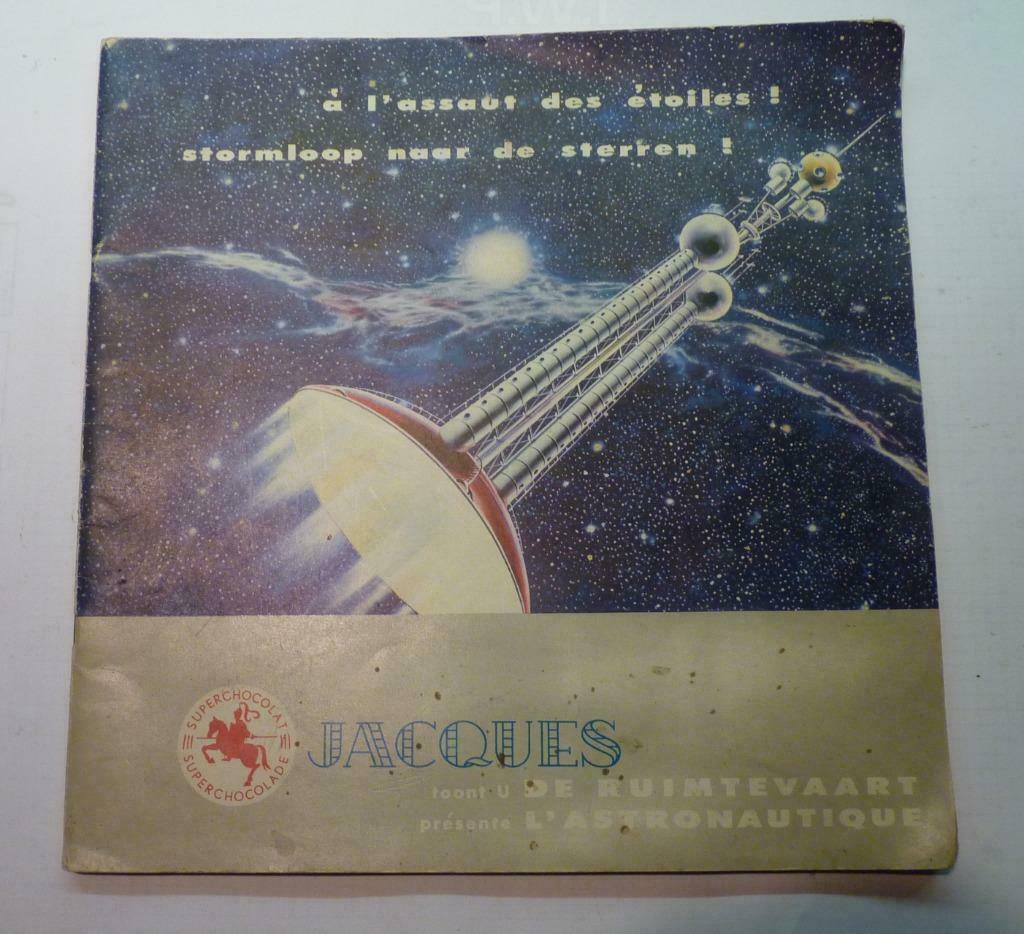 Chromoalbum Chocolade Jacques. Stormloop naar de sterren., Verzamelen, Ophalen of Verzenden, Gebruikt, Prent