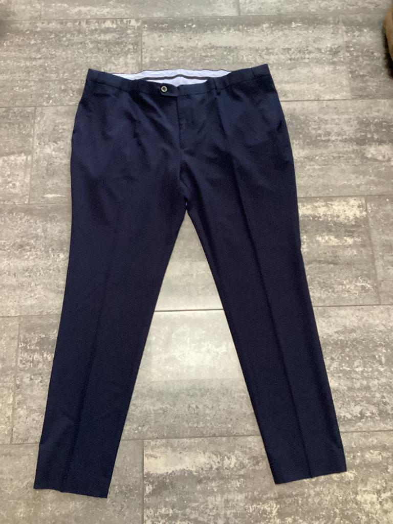 Pantalon de costume pour homme 54/56 neuf, Enlèvement ou Envoi, Neuf, Taille 52/54 (L), Bleu