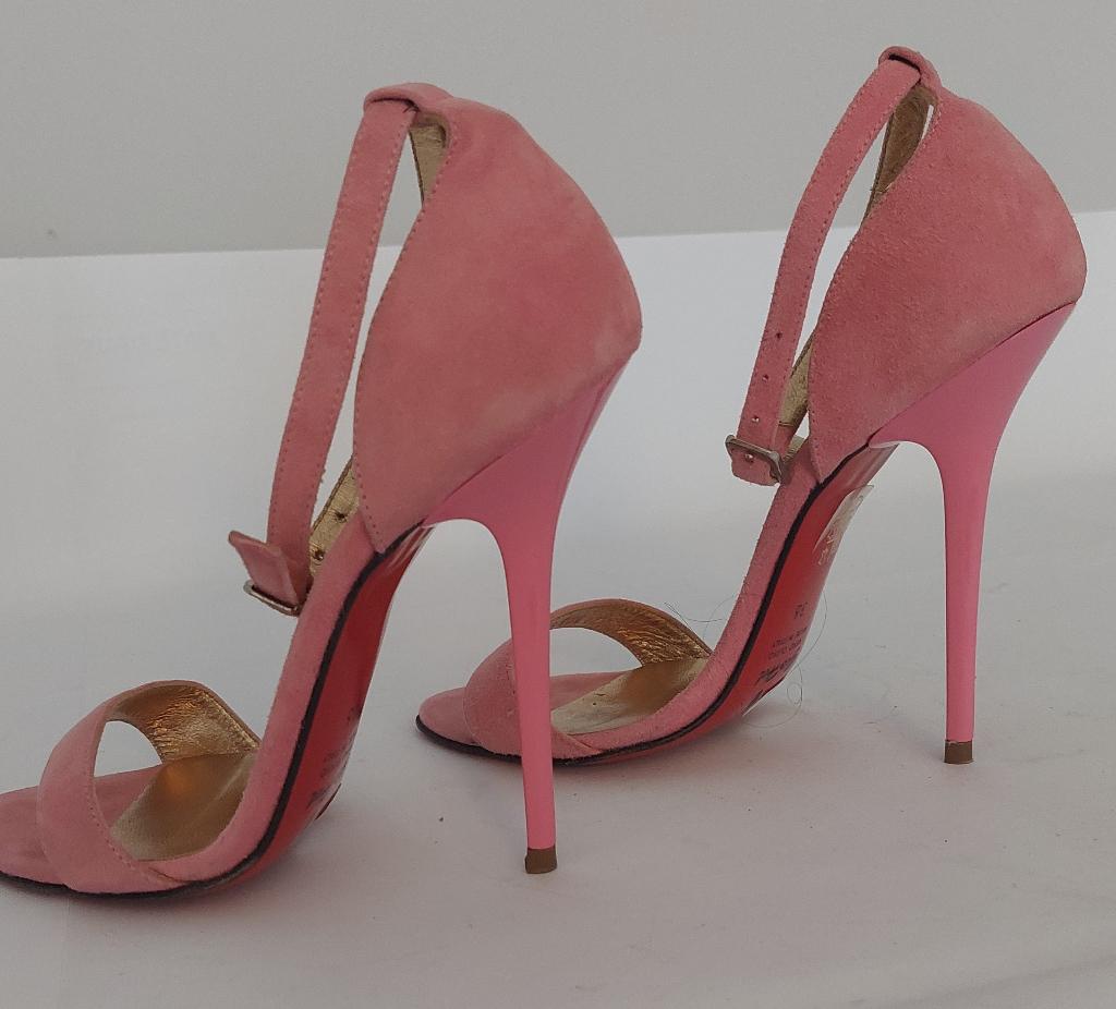 789C* GIO HEL sexy vol lederen sandalen hoge hakken (36), Gio hel, Verzenden, Zo goed als nieuw, Schoenen met hoge hakken