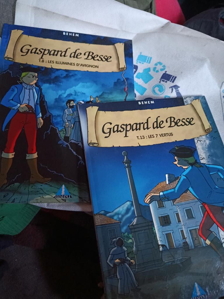 Bande dessinée Gaspard de Besse, Plusieurs BD, Enlèvement, Comme neuf