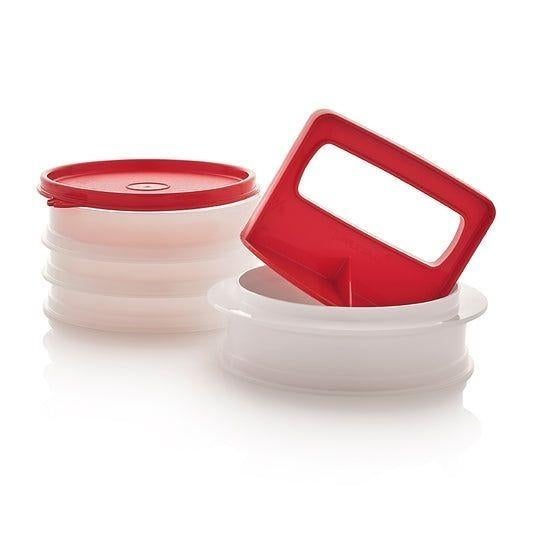 Hamburger set, Huis en Inrichting, Ophalen of Verzenden, Nieuw, Rood