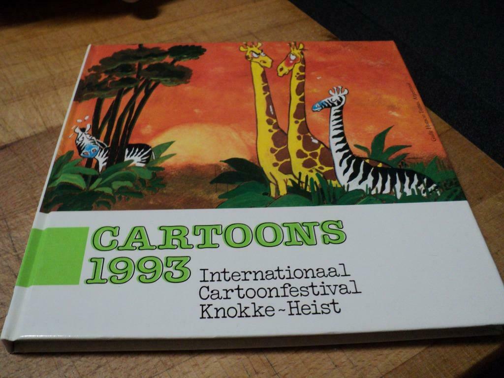 boek met cartoons :  internationaal cartoonfestival in Kno, Boeken, Ophalen of Verzenden, Cartoons