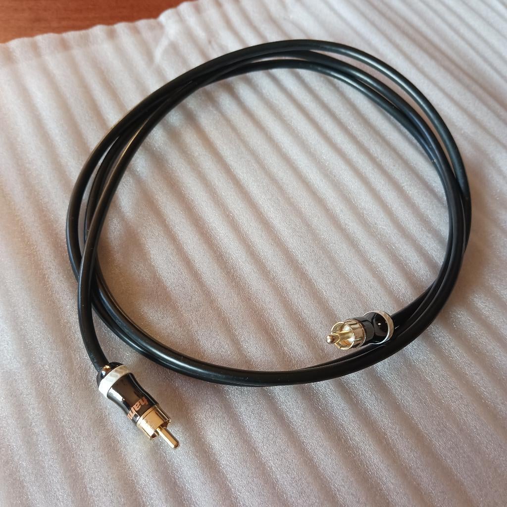 Câble subwoofer Hama 1.5M, Enlèvement ou Envoi, Comme neuf, Moins de 2 mètres, Autres câbles