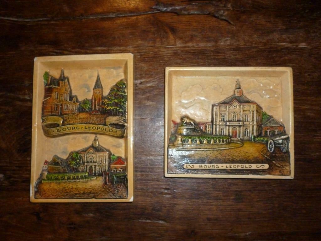 Souvenir Bourg-Leopold Kamer 10, aandenken 1968 plaaster, Antiek en Kunst, Curiosa en Brocante, Ophalen of Verzenden