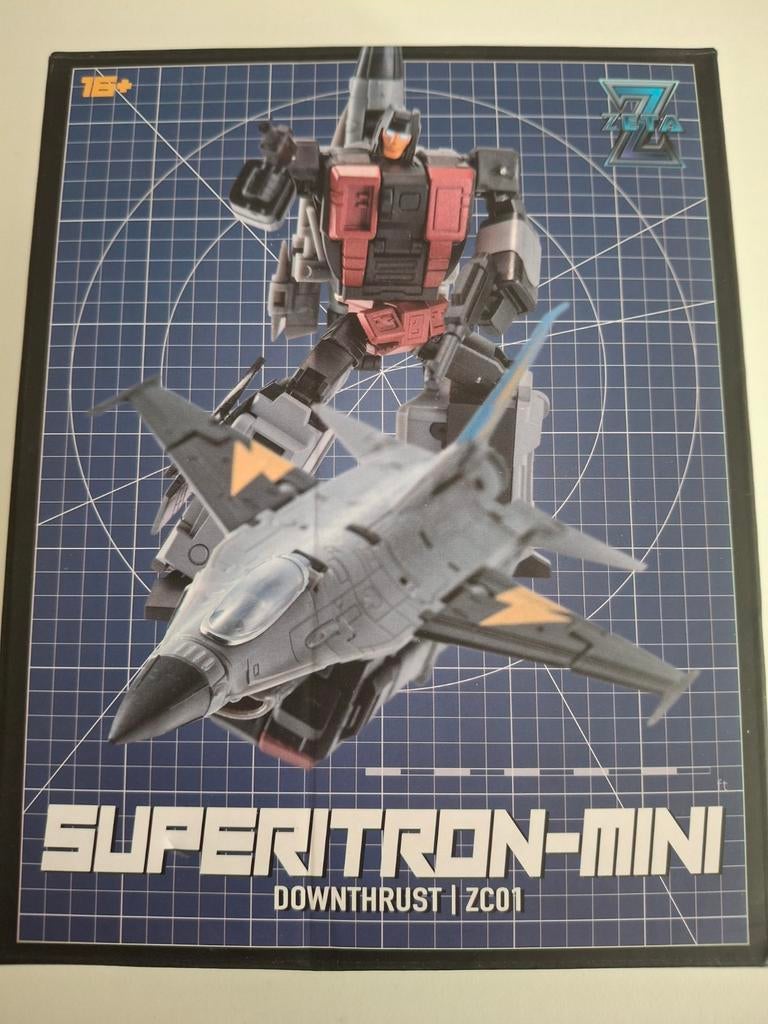 Zeta Toys ZC-01 Downthrust Superitron-Mini MIB, G1, Ophalen of Verzenden