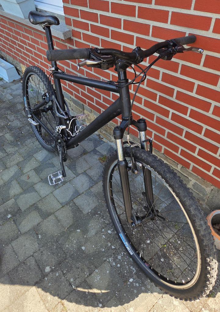 VTT Trek Full Suspendu – Noir – Shimano Deore, Frein sur jante, Enlèvement, Utilisé, Trek