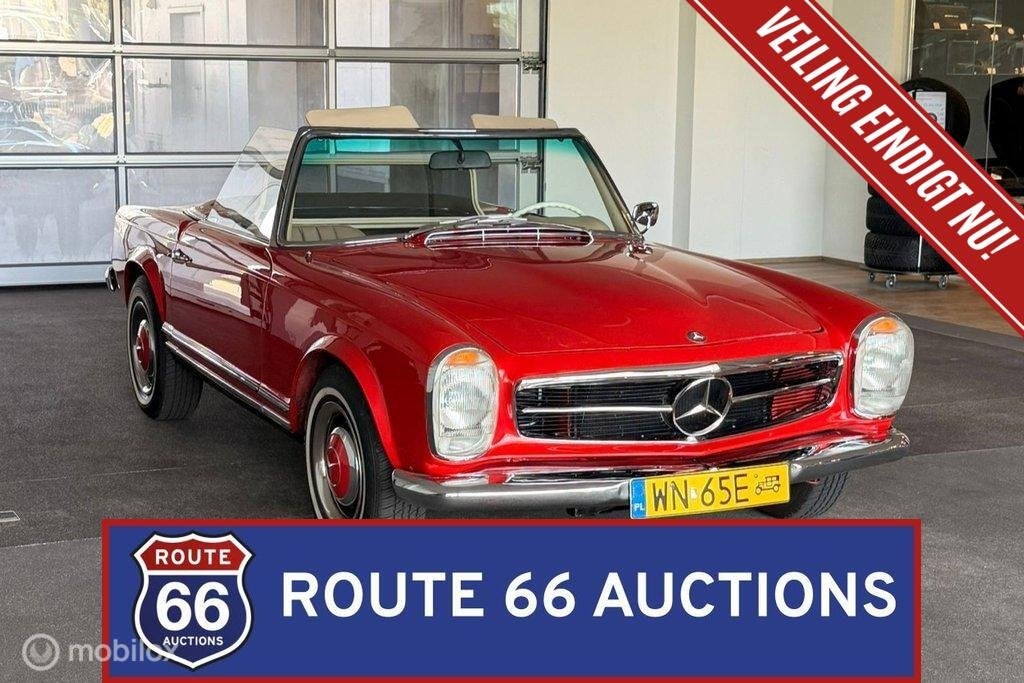 Mercedes-Benz 250 SL | 1967 | Route 66 Auctions, Achat, Entreprise, Boîte manuelle, Autre carrosserie