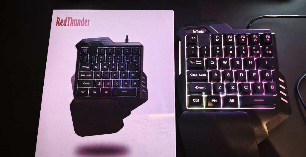 Clavier filaire redthunder, Ergonomique, Enlèvement ou Envoi, Comme neuf, Redthunder