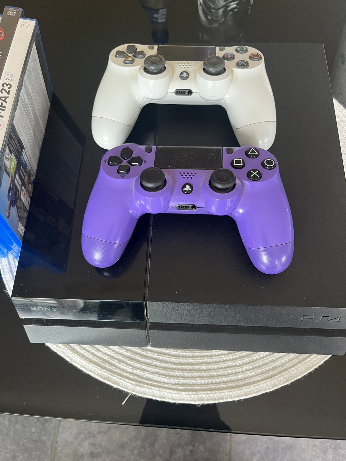 Pps4 te koop, Games en Spelcomputers, Spelcomputers | Sony PlayStation 4, Ophalen, Gebruikt, Met 2 controllers, Met games