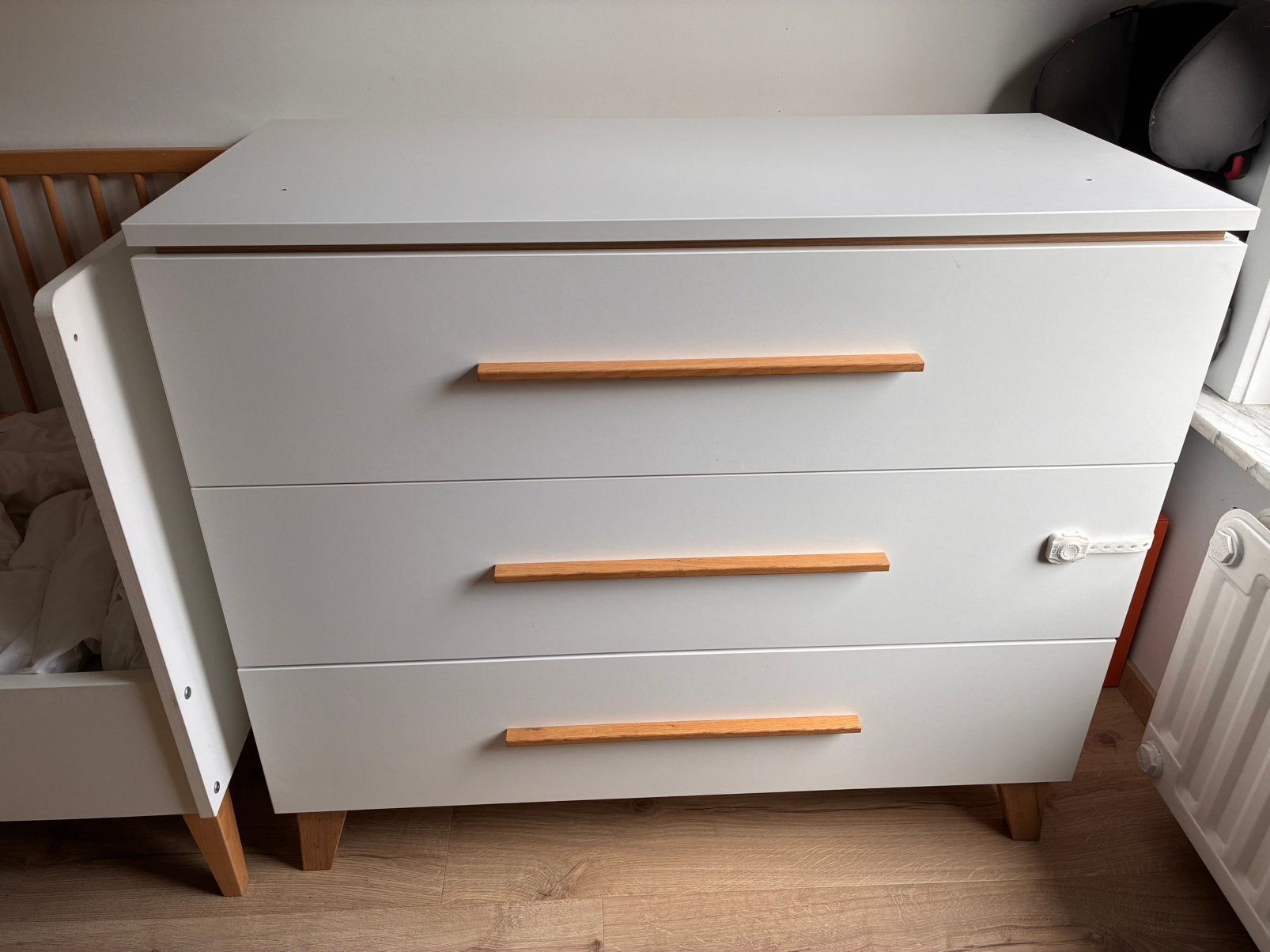 Transland Commode met Verlengstuk Mira Wit - 110x94x52.4 cm, Enlèvement, Commode