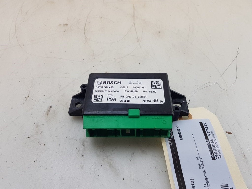 COMPUTER PDC Peugeot 208 I (CA / CC / CK / CL), Auto-onderdelen, Elektronica en Kabels, Peugeot, Gebruikt