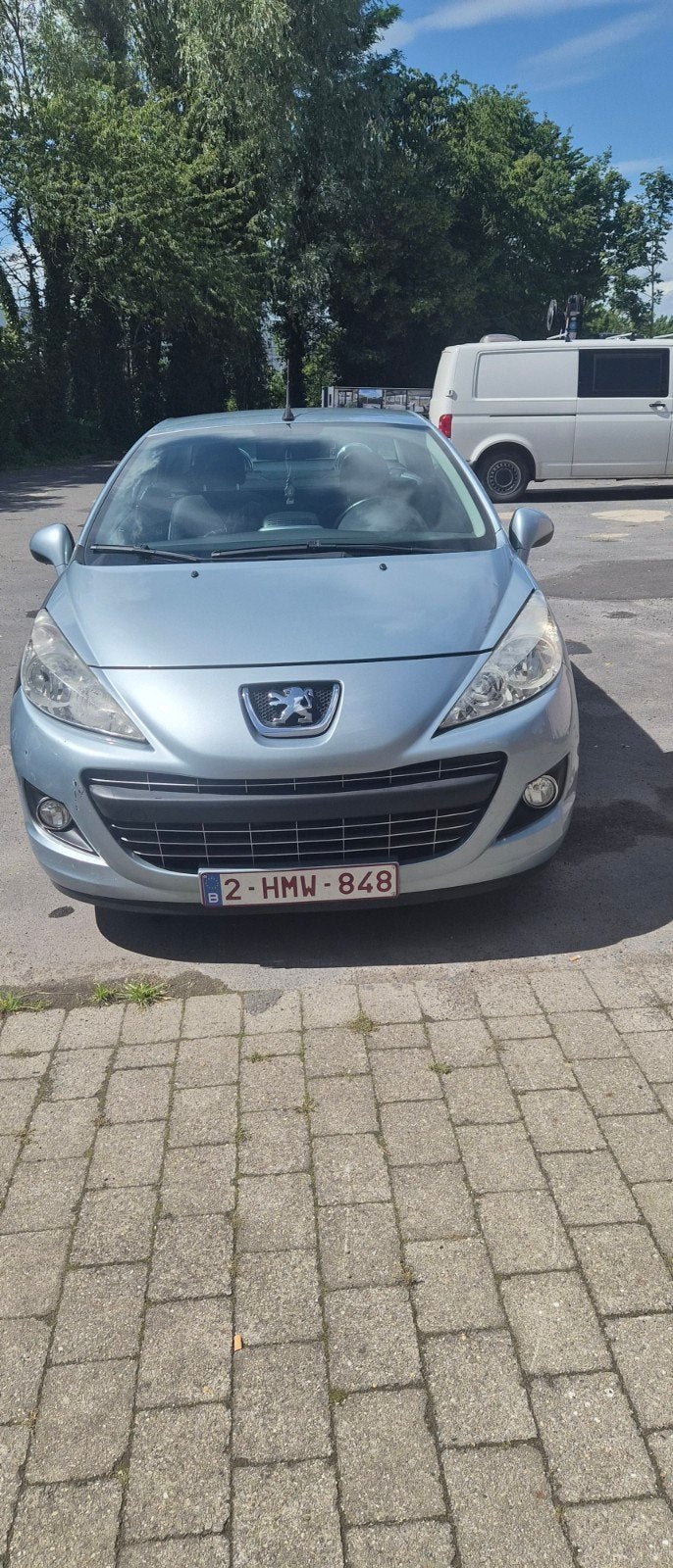 Peugeot 207cc BENZINE 1.6 VTi euro 5 120 pk, Autos, Cabriolet, Tissu, 4 cylindres, Essence