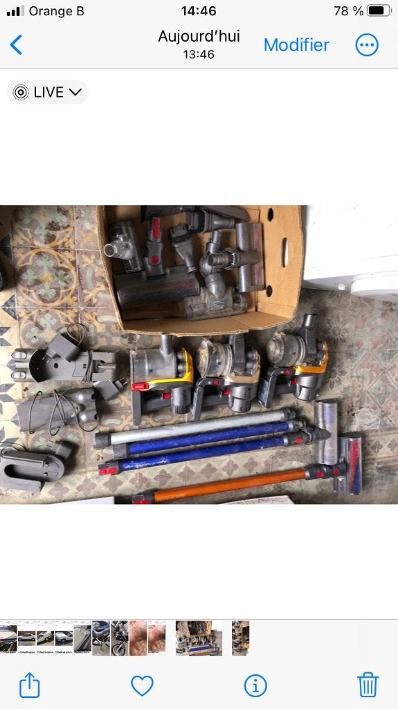 Aspirateur et accessoires Dyson, Enlèvement, Dyson