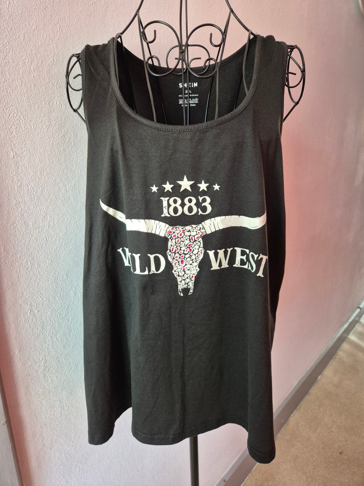 Débardeur shein curve 2XL, Kleding | Dames, Topjes, Zwart, Maat 46/48 (XL) of groter, Ophalen of Verzenden, Zo goed als nieuw