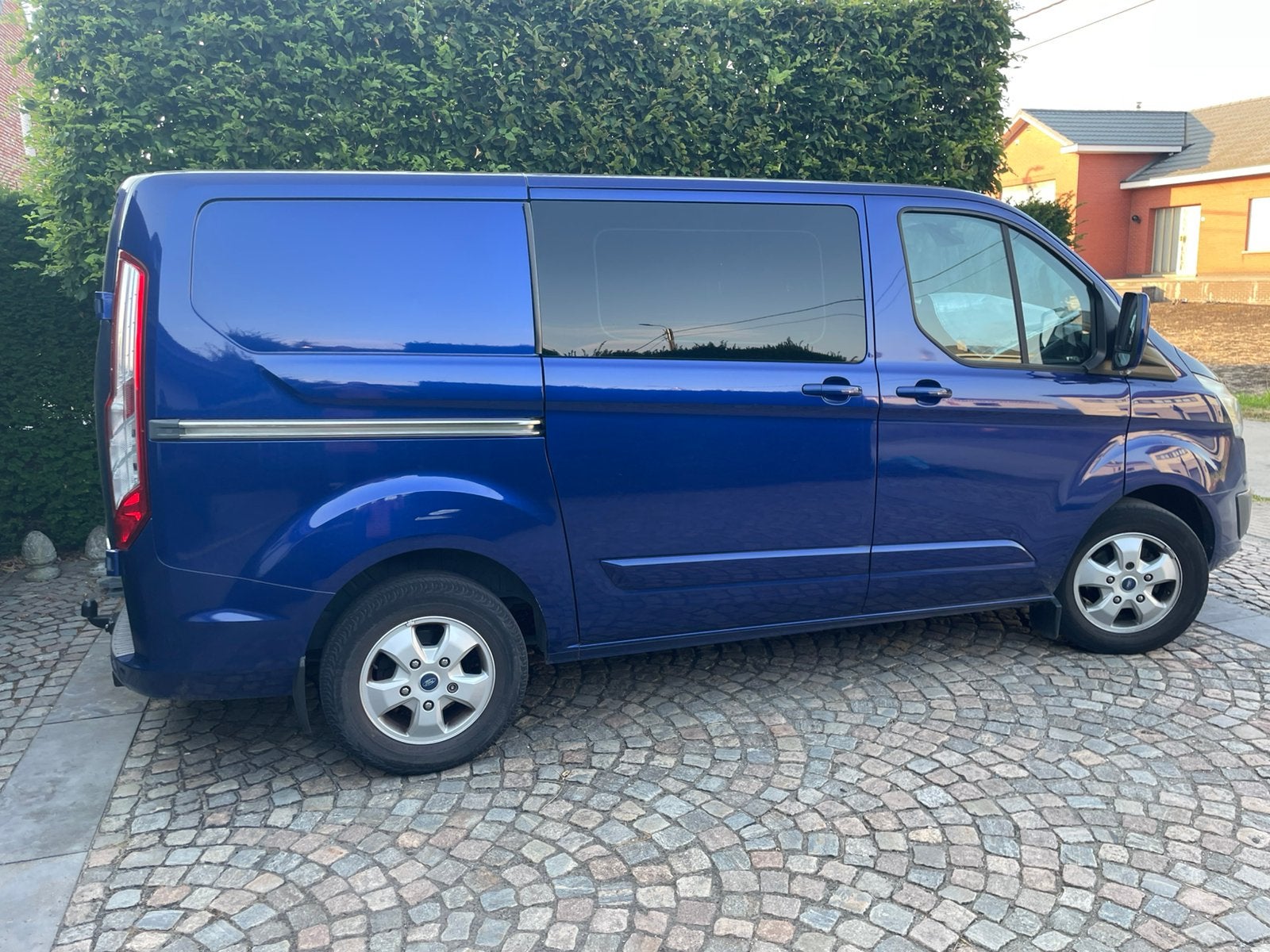 ford custom multi, Auto's, Euro 5, Stof, 4 cilinders, Blauw