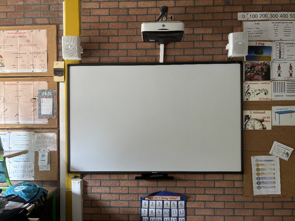 Interactief whiteboard (i3board), Ophalen, Gebruikt, Whiteboard
