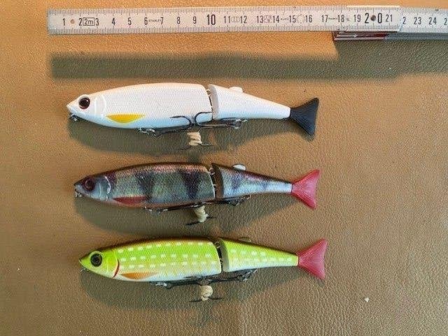 3* Illex Freddy Catwalk 170, Watersport en Boten, Hengelsport | Roofvissen, Ophalen of Verzenden, Zo goed als nieuw, Complete set