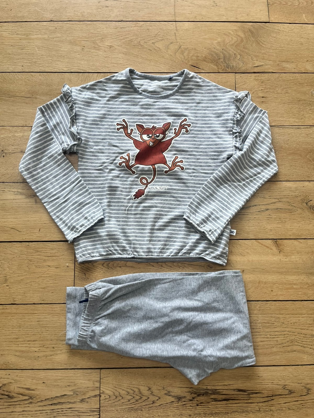 Woody, Pyjama, 8 jaar, Kinderen en Baby's, Ophalen of Verzenden, Zo goed als nieuw, Meisje, Nacht- of Onderkleding