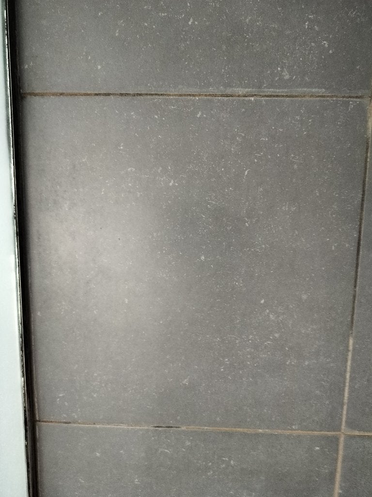 Gezocht keramische tegel 45x45 blauwsteen look, Ophalen, Nieuw, Keramiek, Wandtegels