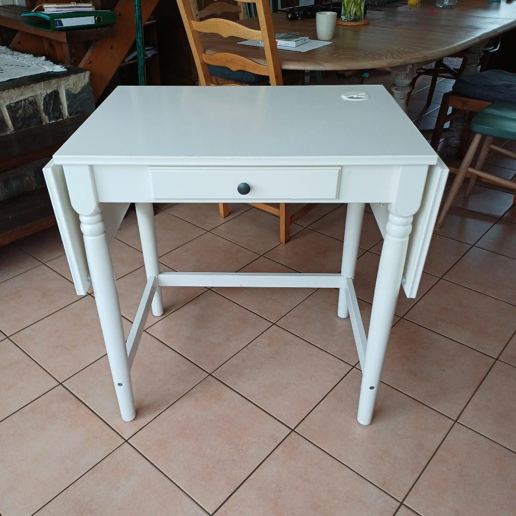 Bureau blanc, Autres types, Classique, Autres matériaux, Comme neuf