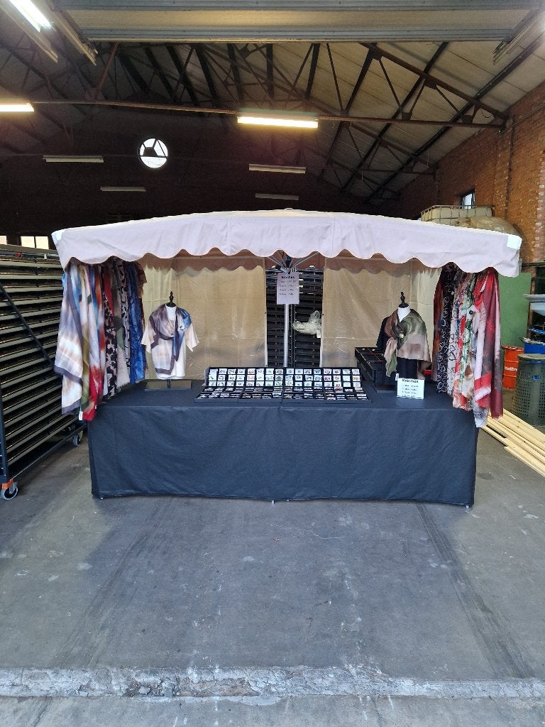 Markt parasol, Tuin en Terras, Parasols, Ophalen, Zo goed als nieuw, Overige typen, Waterdicht