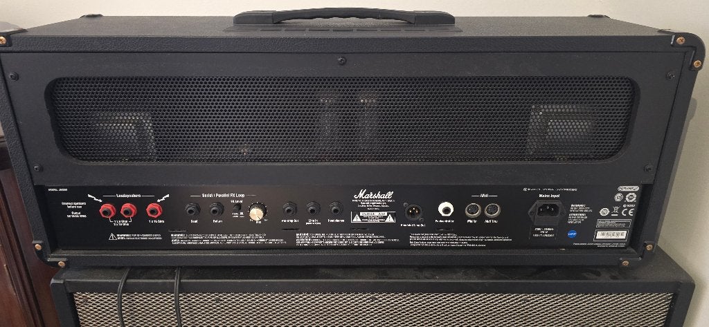 Marshall versterker en cabinet, Ophalen, Zo goed als nieuw, Gitaar, 50 tot 100 watt
