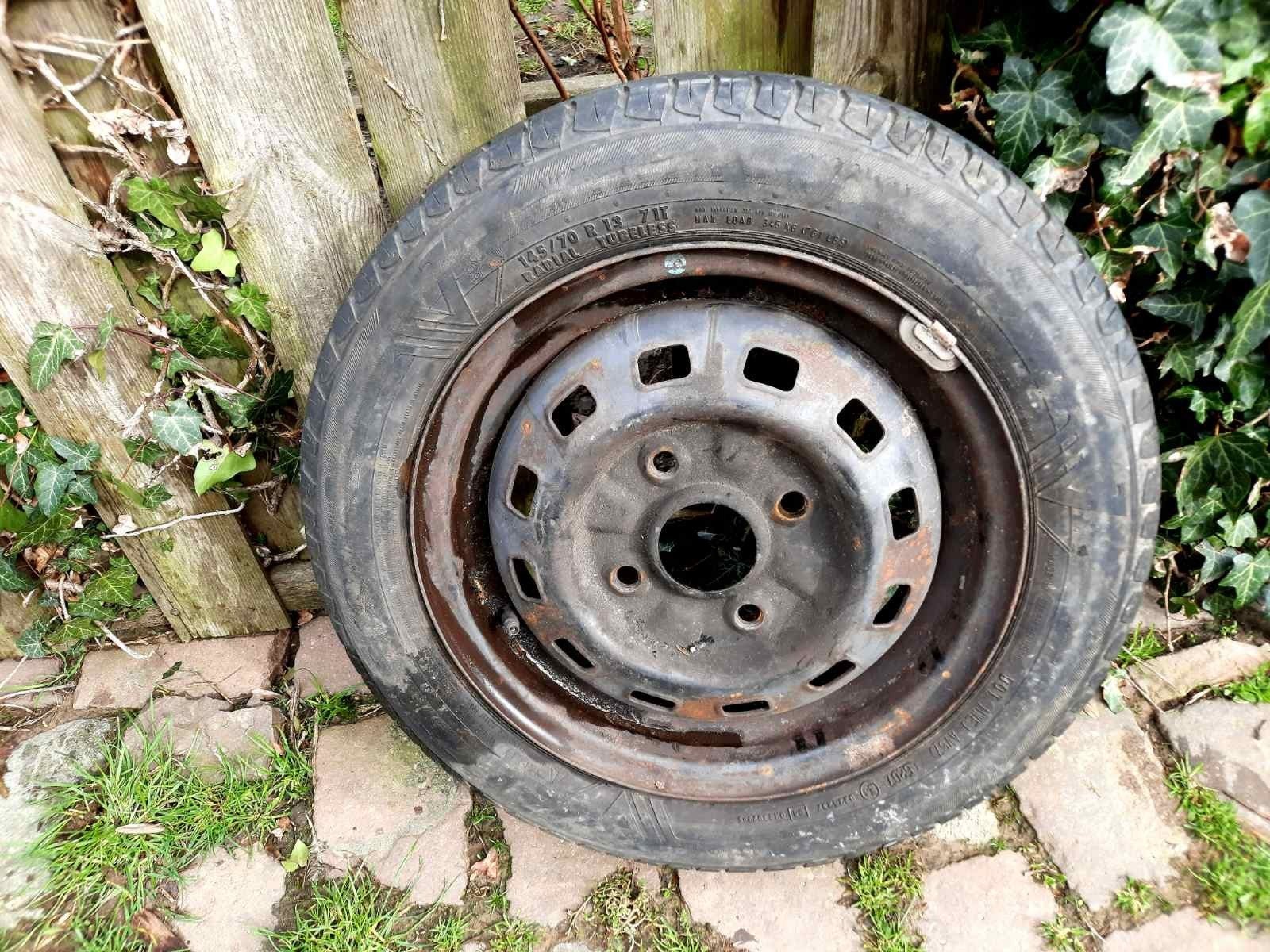 1banden Daewoo matiz 145x70r13 in zeer goed staat, Ophalen of Verzenden, Daewoo