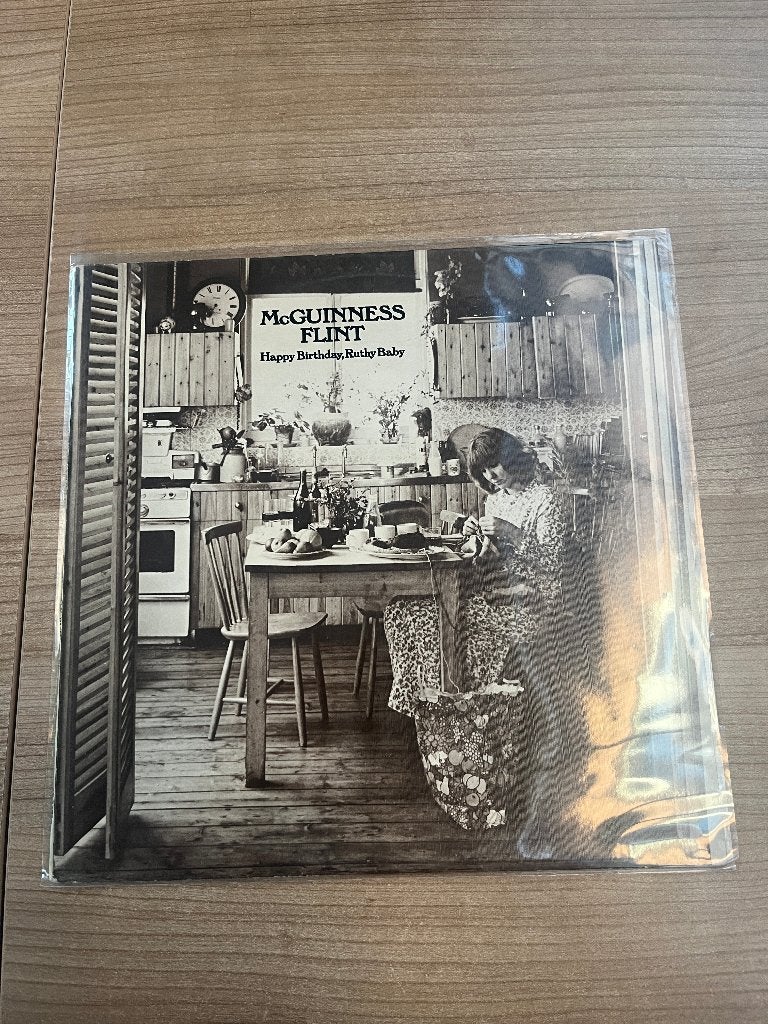 McGUINNESS FLINT - HAPPY BIRTHDAY, RUTHY BABY, LP, Gebruikt, Ophalen of Verzenden, Beschermende buitenhoes